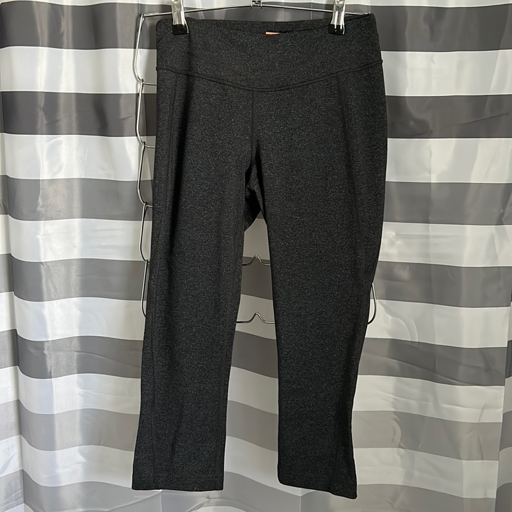 Gray Capri Leggings